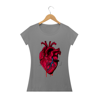 Nome do produtoT-shirt - baby look - Heart