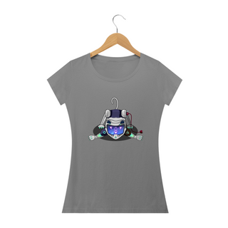 Nome do produtoT-shirt - baby look - Miaulorant Catbot