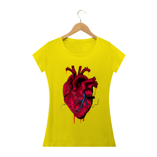 Nome do produtoT-shirt - baby look - Heart