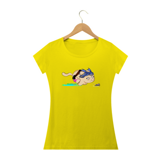 Nome do produtoT-shirt - baby look - Miaulorant - Run