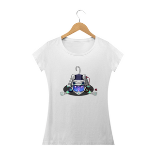 Nome do produtoT-shirt - baby look - Miaulorant Catbot