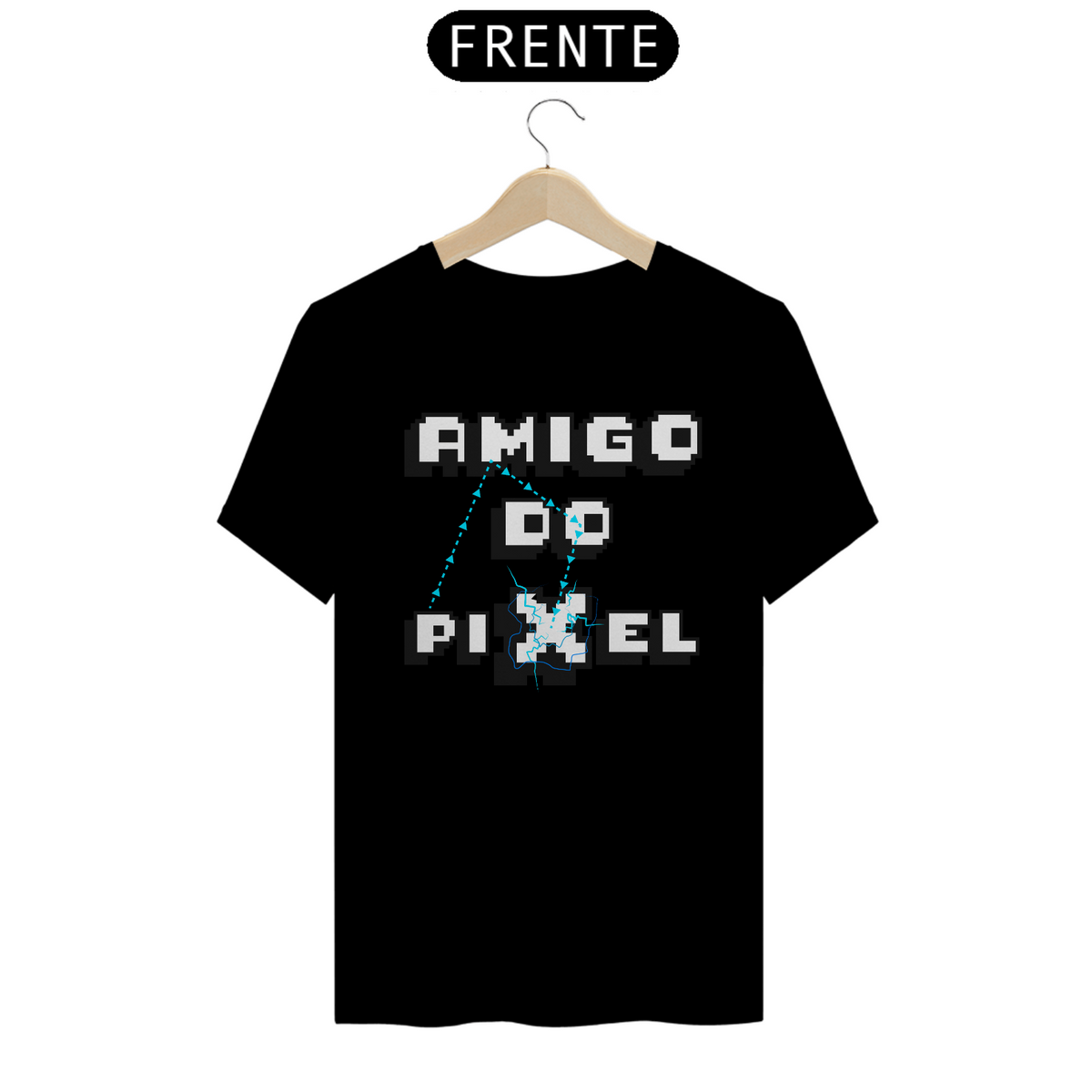 Nome do produto: T-shirt - Amigo do Pixel Choque