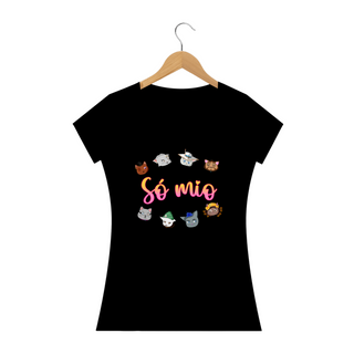 T-shirt - baby look - Só mio