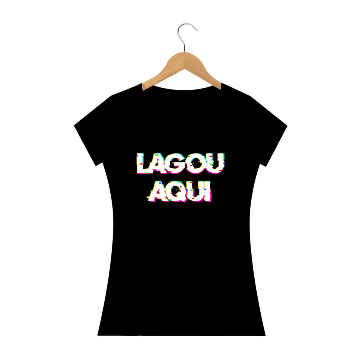 Nome do produto: T-shirt - baby look - Lagou aqui