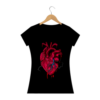 Nome do produtoT-shirt - baby look - Heart