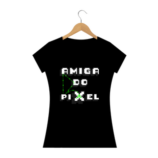 T-shirt - baby look - Amiga do Pixel - Poison