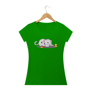 Nome do produtoT-shirt - baby look - Miaulorant -  Toy bot