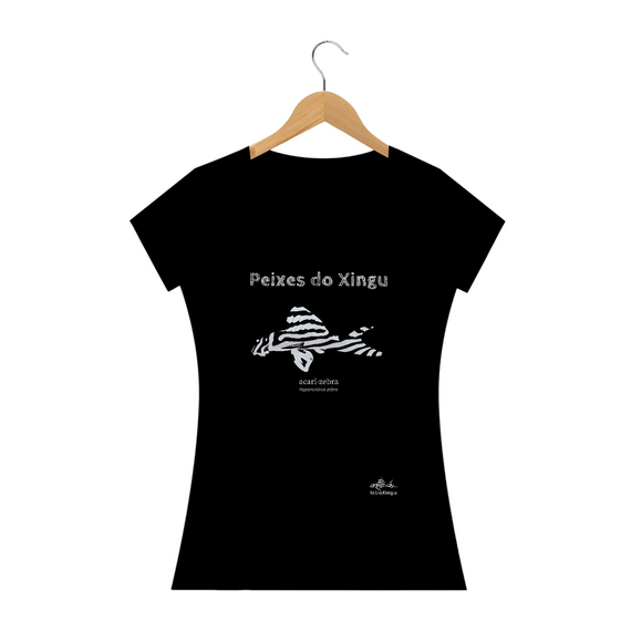 Camiseta Acari-zebra (Black) - Baby Long 