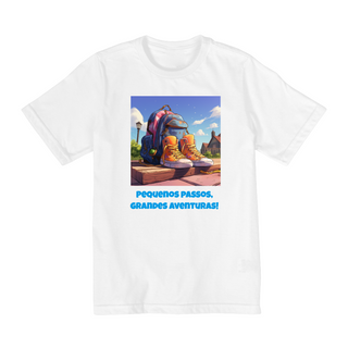 Nome do produtoCamiseta Infantil Pequenos Passos