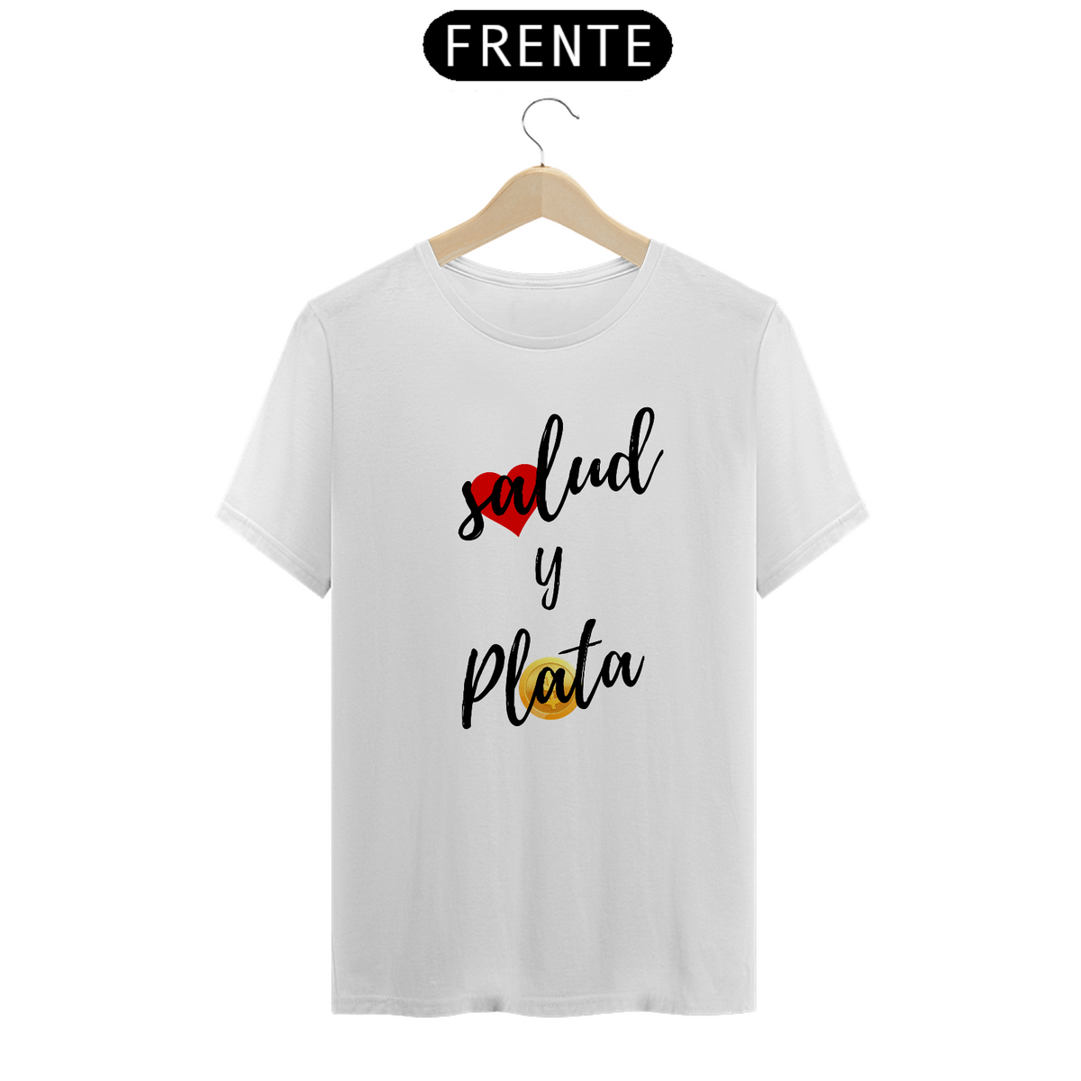 Nome do produto: Camiseta Salud y Plata