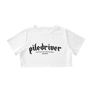 Nome do produtoCropped Piledriver Classic - Branco