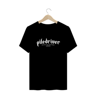 Nome do produtoCamiseta Plus Size Piledriver Classic - Preta