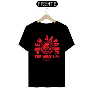 Nome do produtoCamiseta New  Japan  Pro-Wrestling 1972 RED