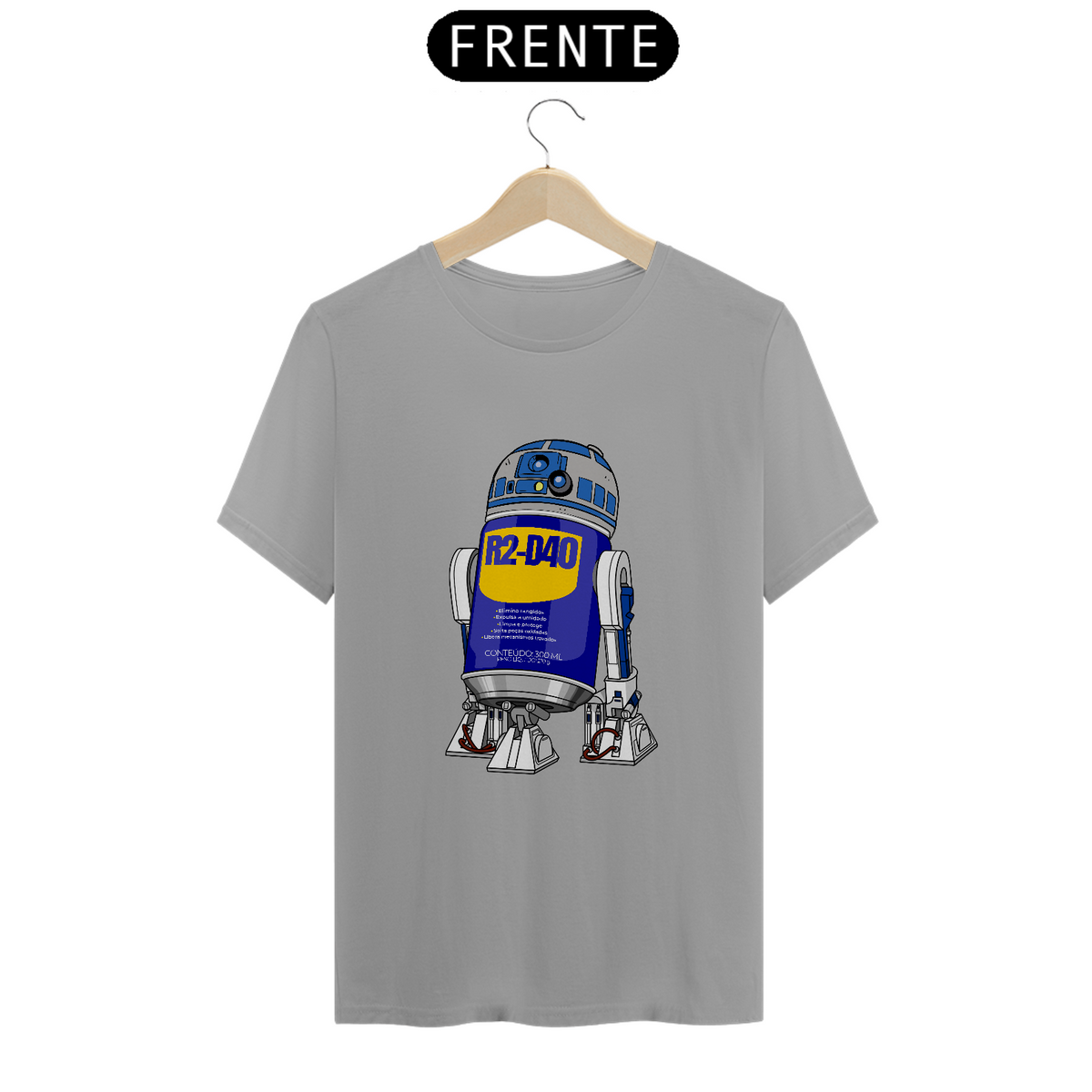 Nome do produto: Camiseta Masculina R2-D40