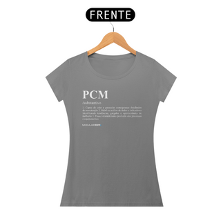 Nome do produtoCamiseta Feminina A Definição do Sucesso - PCM