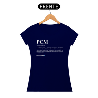 Nome do produtoCamiseta Feminina A Definição do Sucesso - PCM