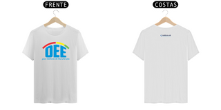 T-Shirt Prime OEE para Gestores da Manutenção Branca