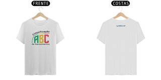 T-Shirt Basic Classificação ABC de Equipamentos Branca