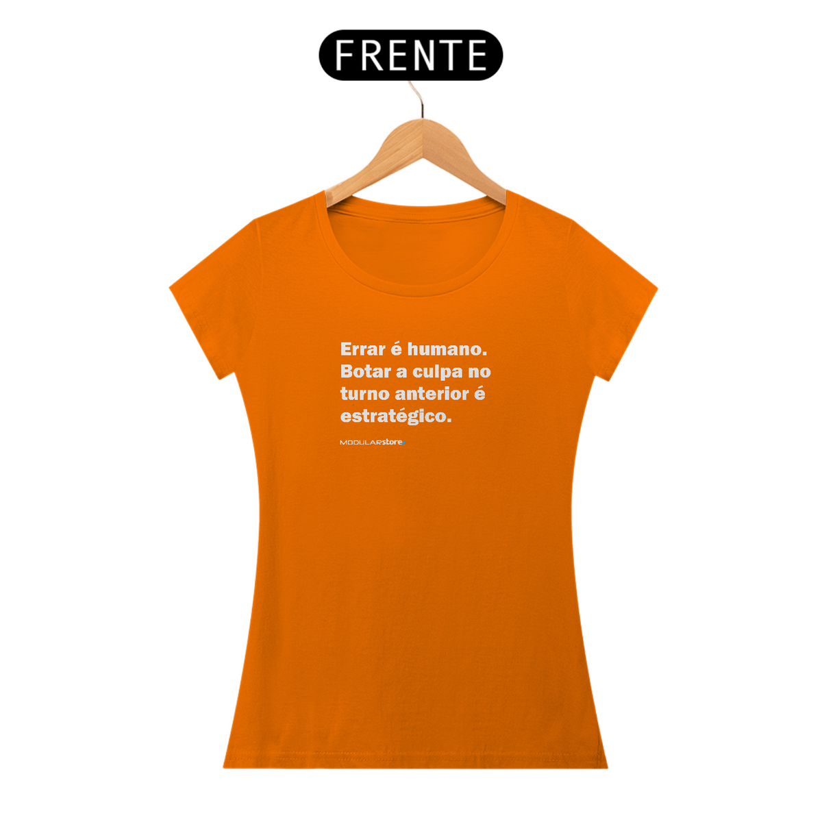 Nome do produto: Camiseta Feminina A Culpa é do Turno Anterior