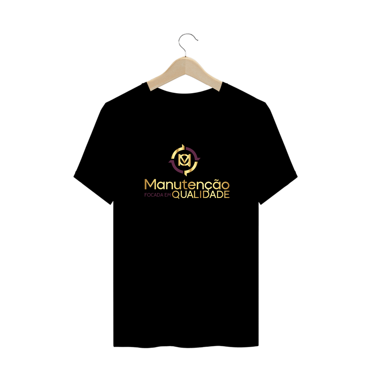 Nome do produto: T-Shirt Plus Size Manutenção Focada em Qualidade