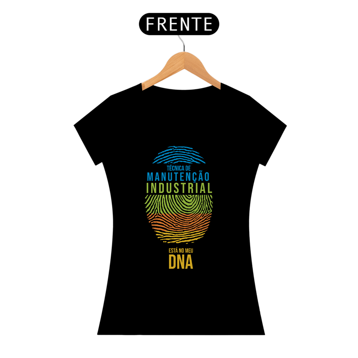 Nome do produto: Camiseta Feminina DNA da Técnica de Manutenção