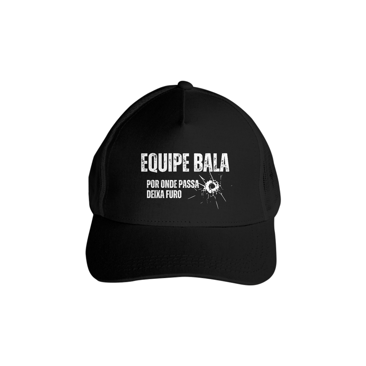 Nome do produto: Boné Quality com Tela Equipe Bala