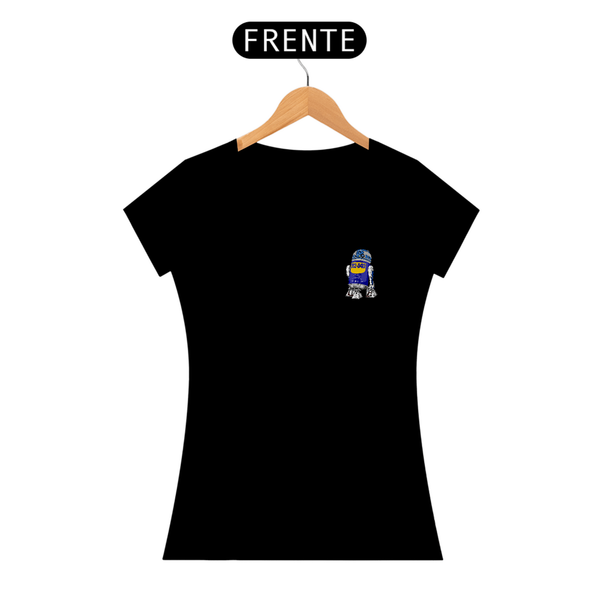 Nome do produto: Camiseta Feminina R2-D40