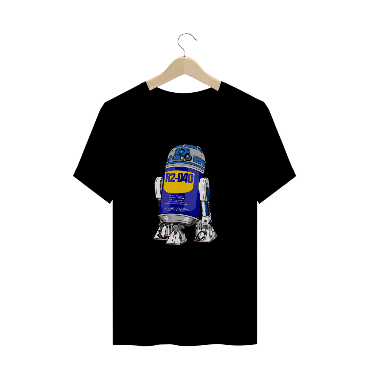 Nome do produto: Camiseta Plus Size Unissex R2-D40