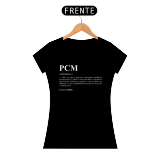 Nome do produtoCamiseta Feminina A Definição do Sucesso - PCM