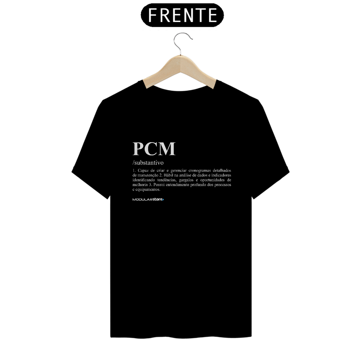 Nome do produto: Camiseta Masculina A Definição do Sucesso - PCM