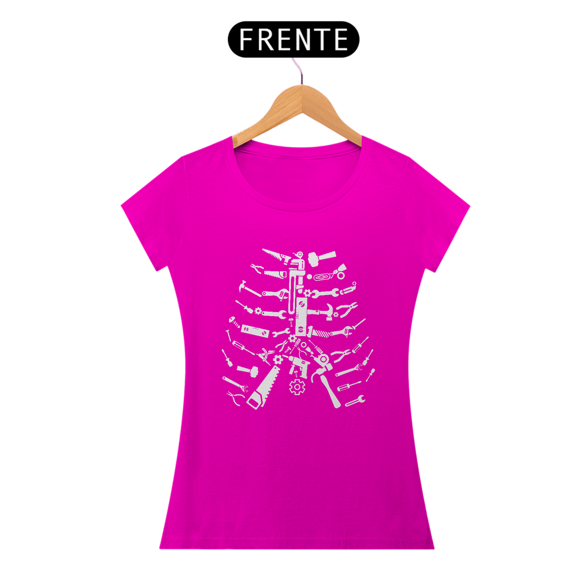 Nome do produto: Camiseta Feminina Ferramentas Vitais