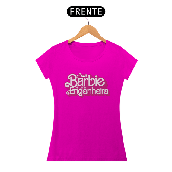 Camiseta Feminina Barbie Engenheira