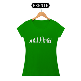 Nome do produtoCamiseta Feminina Evolução Projetista