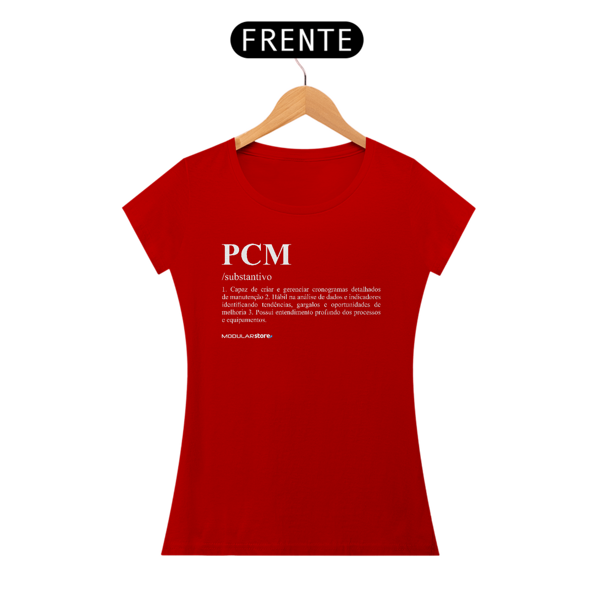 Nome do produto: Camiseta Feminina A Definição do Sucesso - PCM