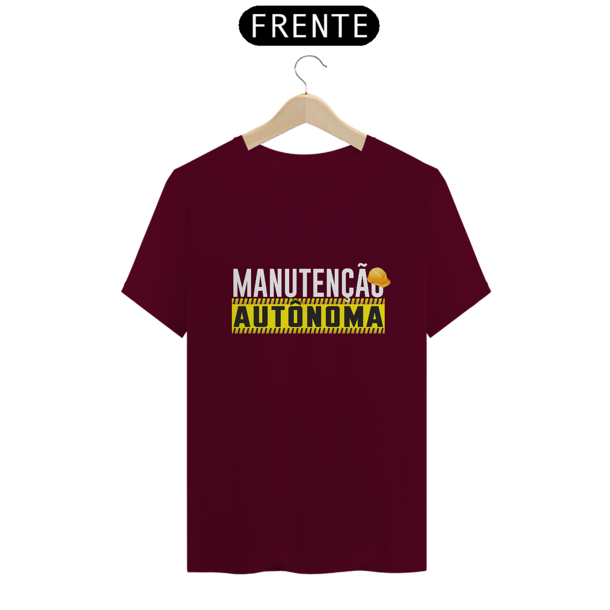 Nome do produto: Camiseta Masculina Manutenção Autônoma