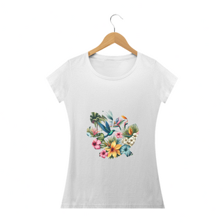 Nome do produtoCAMISETA FEMININA BABY LONG HIGH QUALITY NATURE ALTO PADRÃO