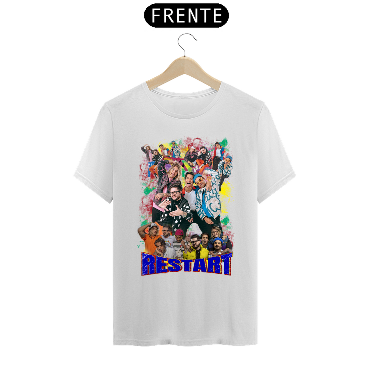 Nome do produto: Camiseta RESTART - Pra Você Lembrar Tour