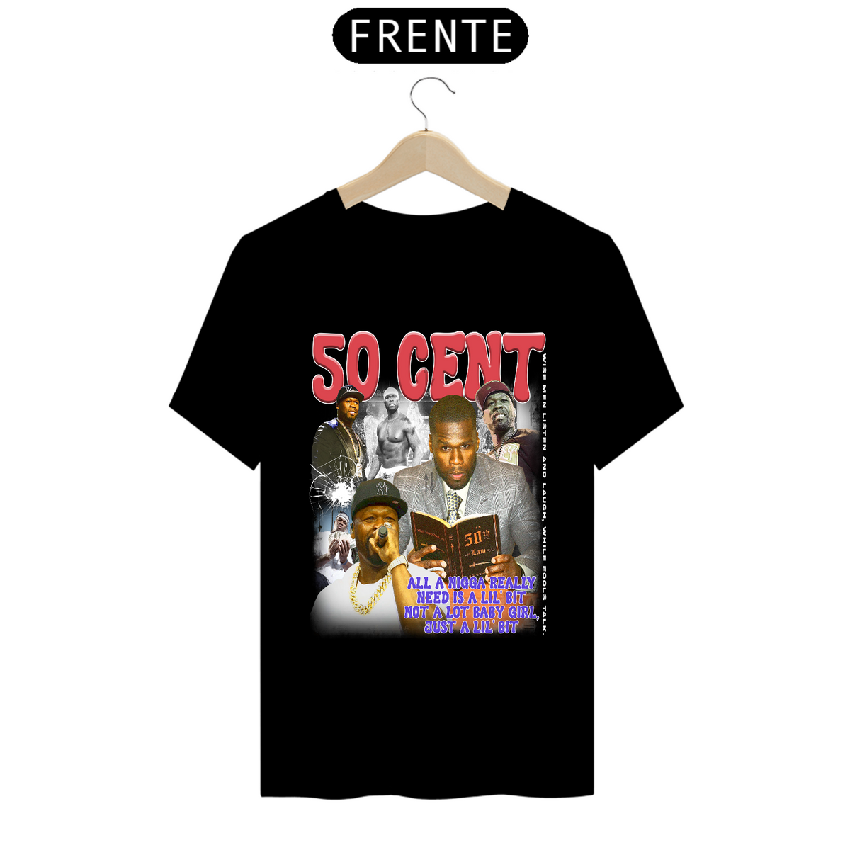 Nome do produto: Camiseta 50 Cent