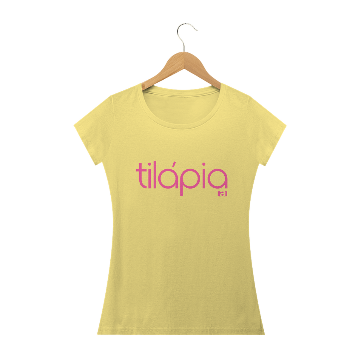 Nome do produto: Tilápia - Logo Rosa Feminino