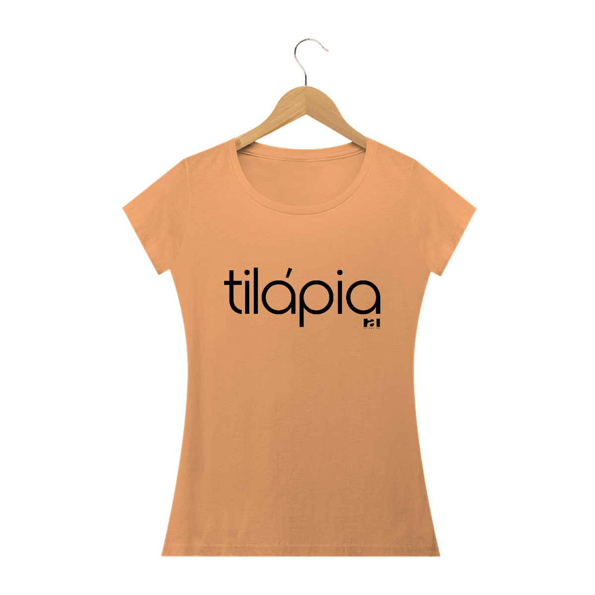 Nome do produto: Tilápia - Logo Preto Feminino