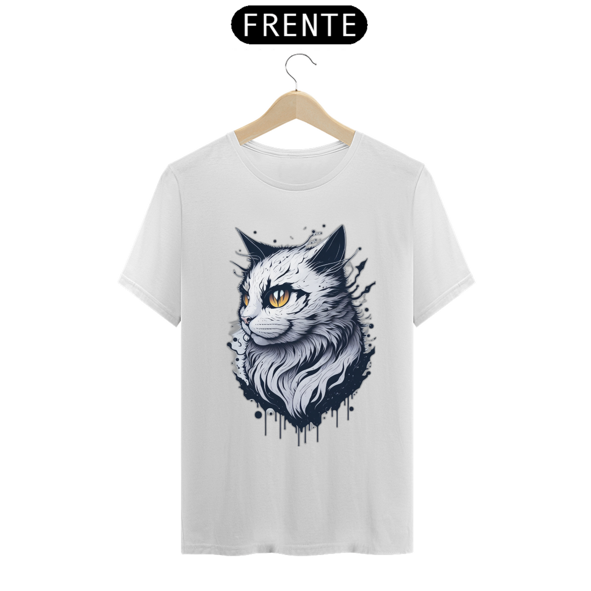 Nome do produto: T-shirt Gato