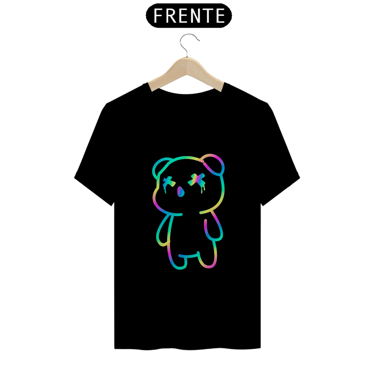 Nome do produto: Camiseta Bear Neon
