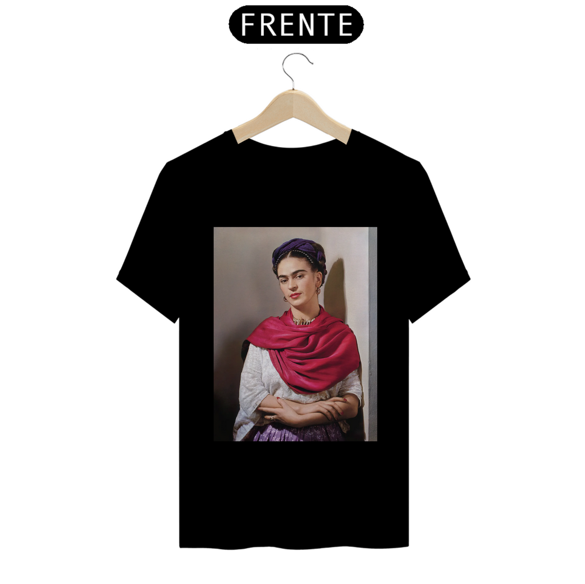 Nome do produto: Camiseta - Frida Kahlo