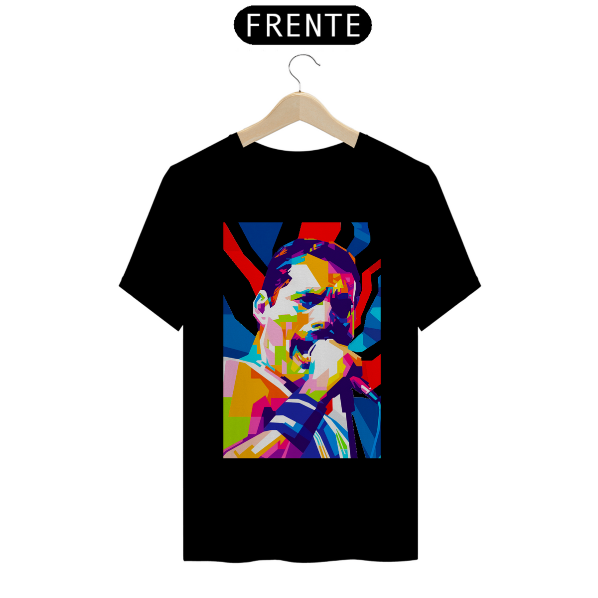 Nome do produto: Camiseta Freddie Mercury