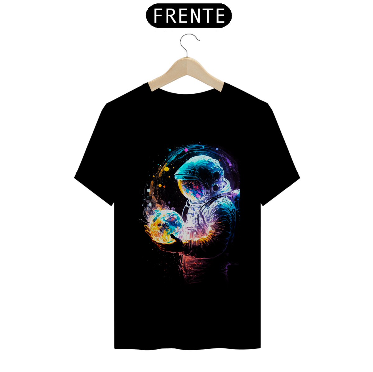 Nome do produto: Camiseta Astronauta
