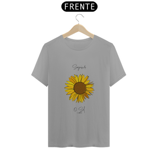 Nome do produtoCamiseta T-shirt Quality - Frase Seguindo o sol