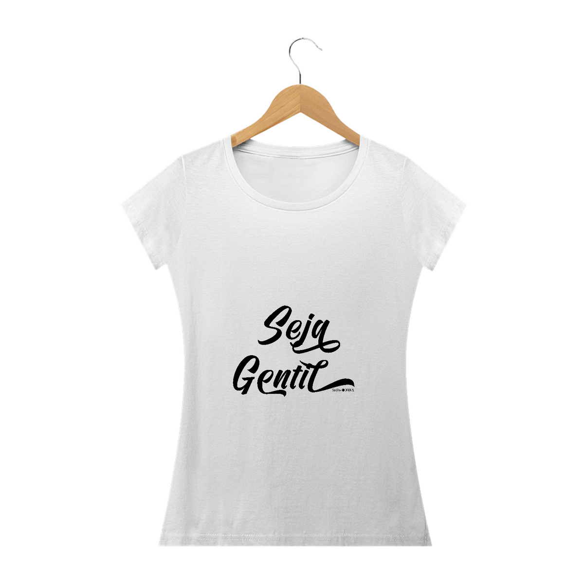 Nome do produto: Camiseta Baby Long Prime - Seja Gentil