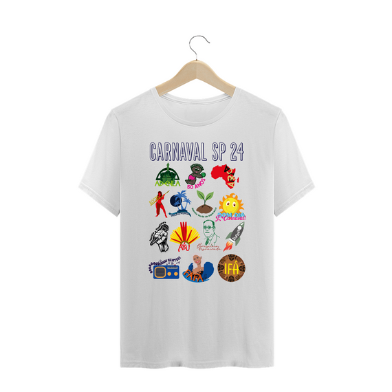 Camiseta Plus Carnaval SP 2024