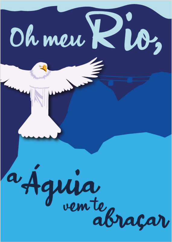 Poster Águia Redentora - Portela 15