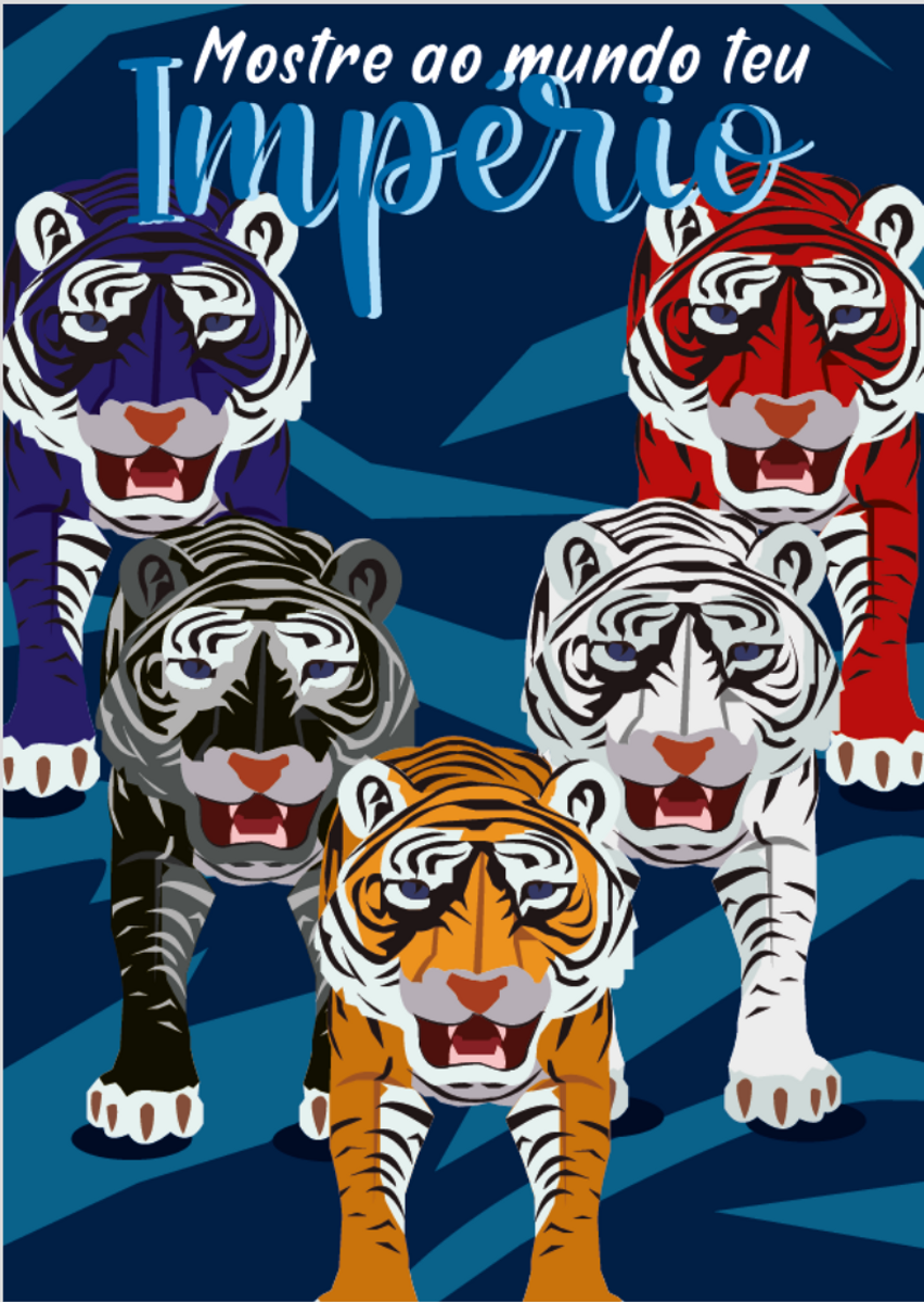 Nome do produto: Poster Tigres - Império de Casa Verde 07